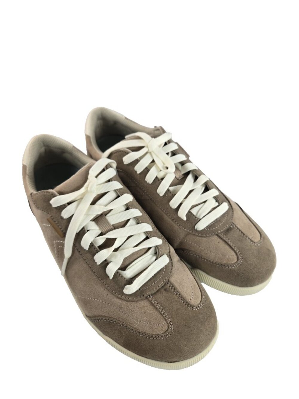 Dr Scholl's Be True Taupe Lace Up Sneaker Size 9 Comfort Walking Shoes